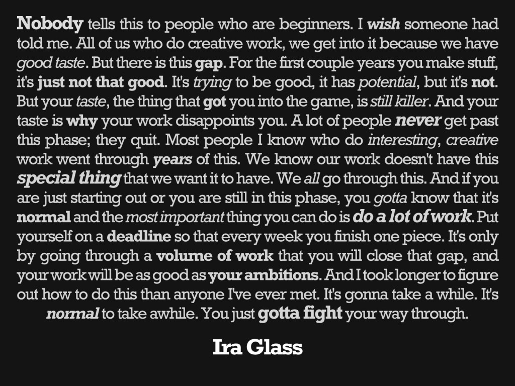 just fight from Ira Glass
