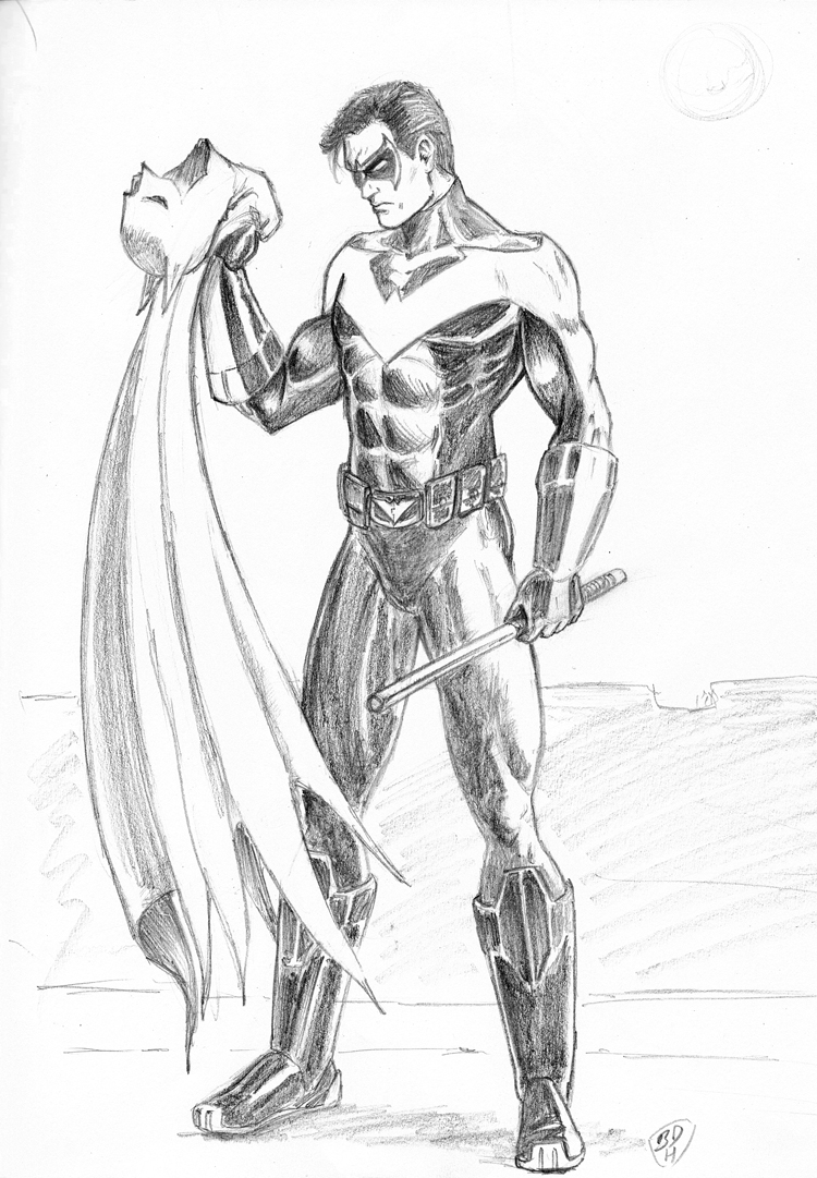 Nightwing... Another one - Brandon Delgado Art... Simply Illustration