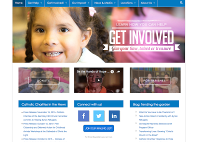 Catholic Charities of the East Bay website